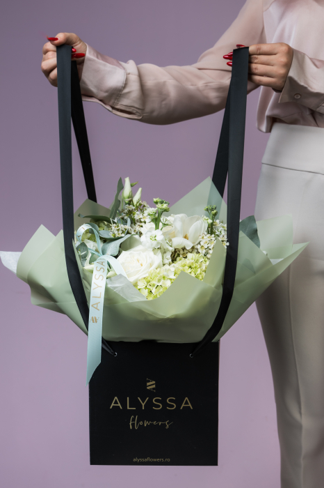 Buchet Mix de Flori "Fresh Lime" [2]