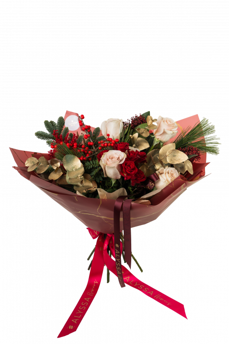 Buchet Mix de Flori "Santa's Bouquet" [3]