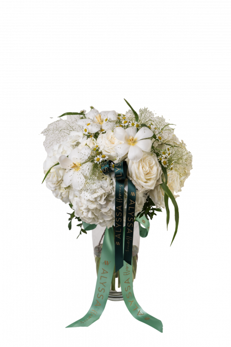 Buchet Mix de Flori "White harmony" [2]