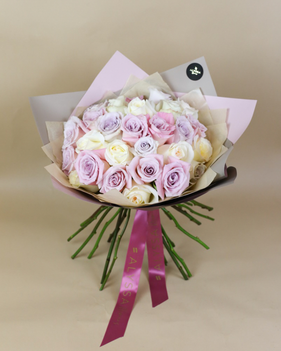 Buchet 27 Trandafiri Mixt [2]