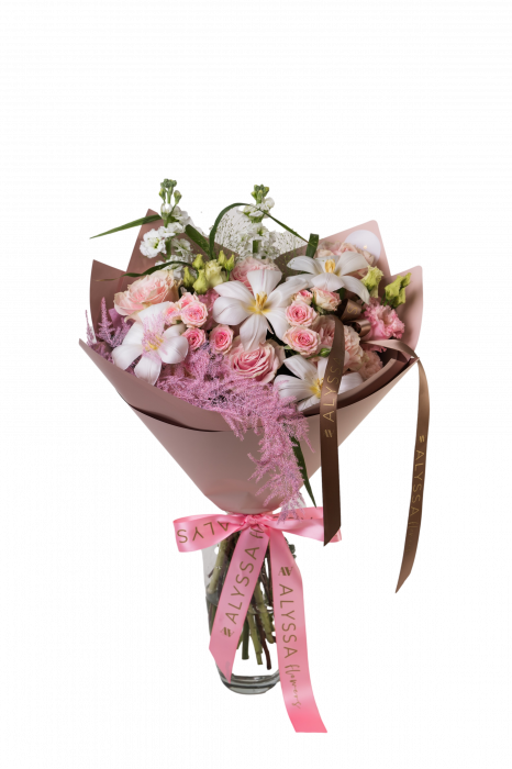 Buchet Mix cu Trandafiri "Suave" [2]
