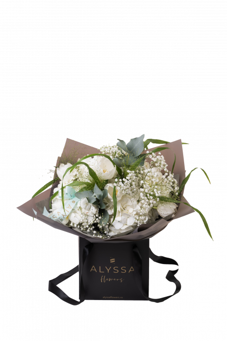 Buchet Mix de Flori "White Garden" [3]