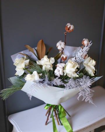 Aranjamente & Buchete - Buchet White Christmas