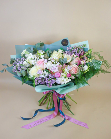 Buchet Mix de Flori "Happy B'Day" [1]