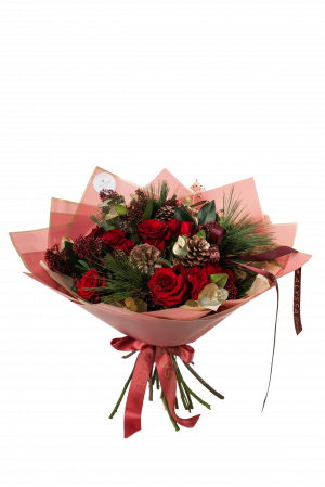 Buchet Mix de Flori "Heart of Christmas" [1]