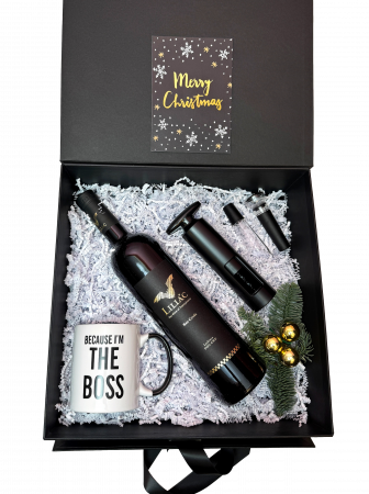 Cadouri PREMIUM - Cutie Cadou "Red Wine"