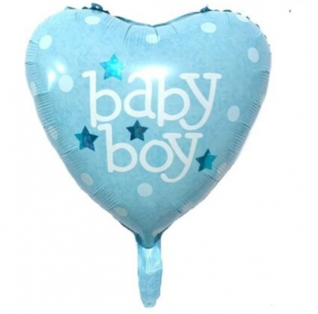 Baloane - Balon Folie Inima Baby Boy