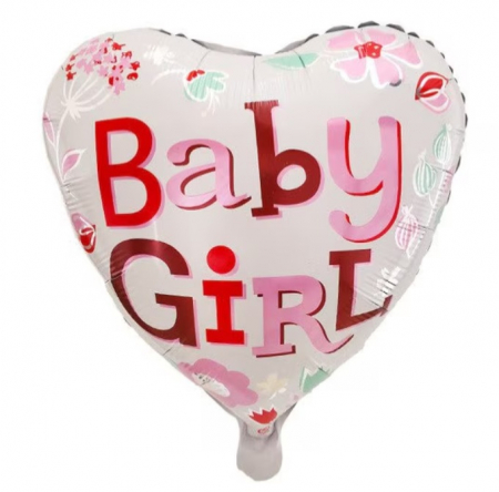 Baloane - Balon Folie Inima Baby Girl