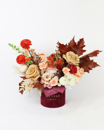 Flori in Cutii - Cutie Mix de Flori "Autumn"
