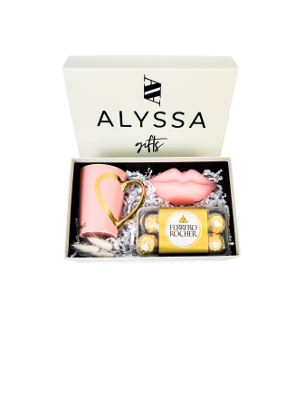 Aranjamente - Cutie Cadou "Pretty in pink"