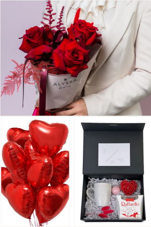 Pachete aniversare - Pachet "Amour"