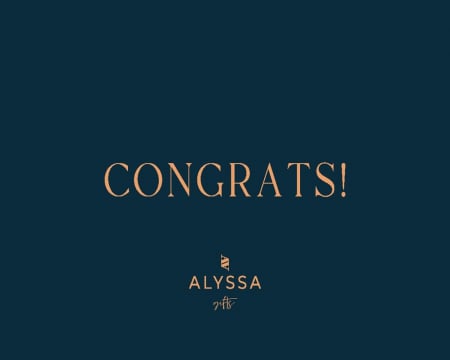 Adauga cadou - Felicitare "Congrats"