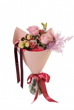 Buchet Mix de Flori "Rosy" [2]