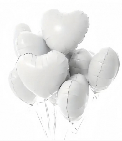 Baloane - Balon Folie Inima Alba