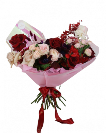 Buchete Mix Flori - Buchet Mix de Flori "XOXO"