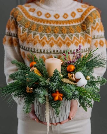 Aranjamente & Buchete - Aranjament Tangerine Touch