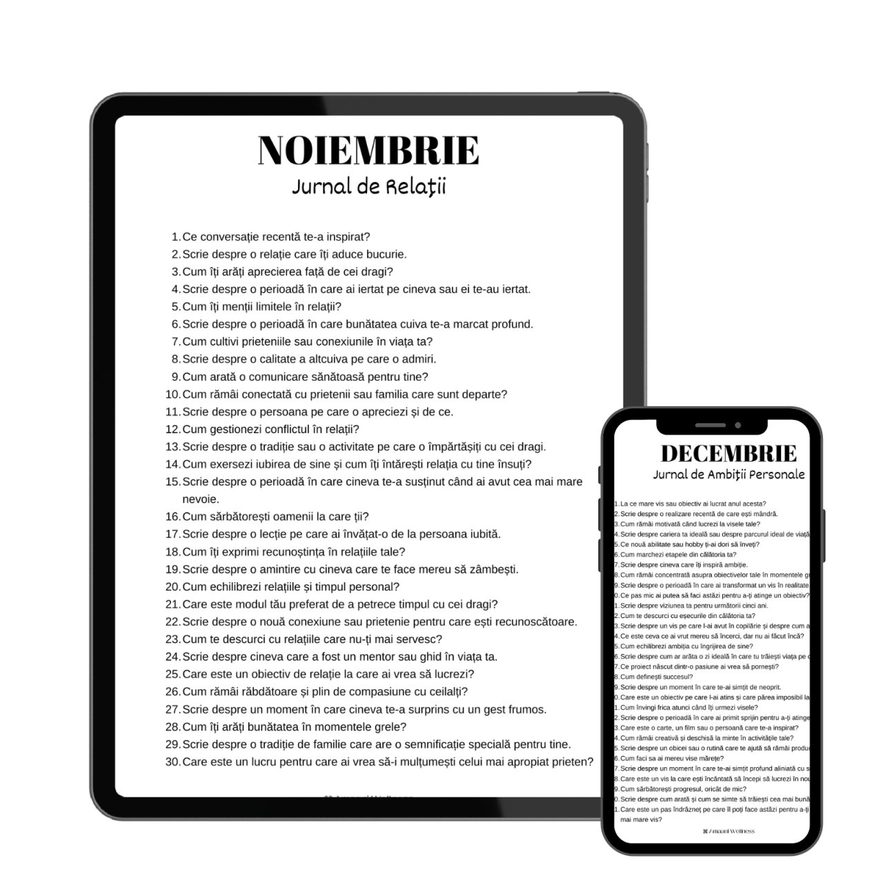 365 Prompturi pentru Jurnal - Digital Download [1]