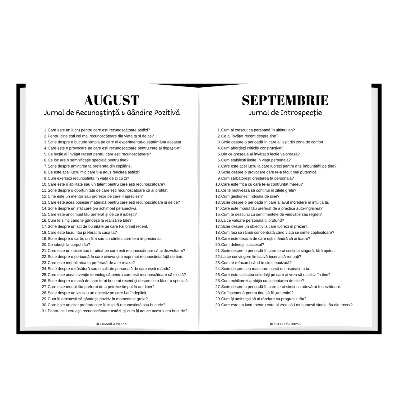 365 Prompturi pentru Jurnal - Digital Download [3]