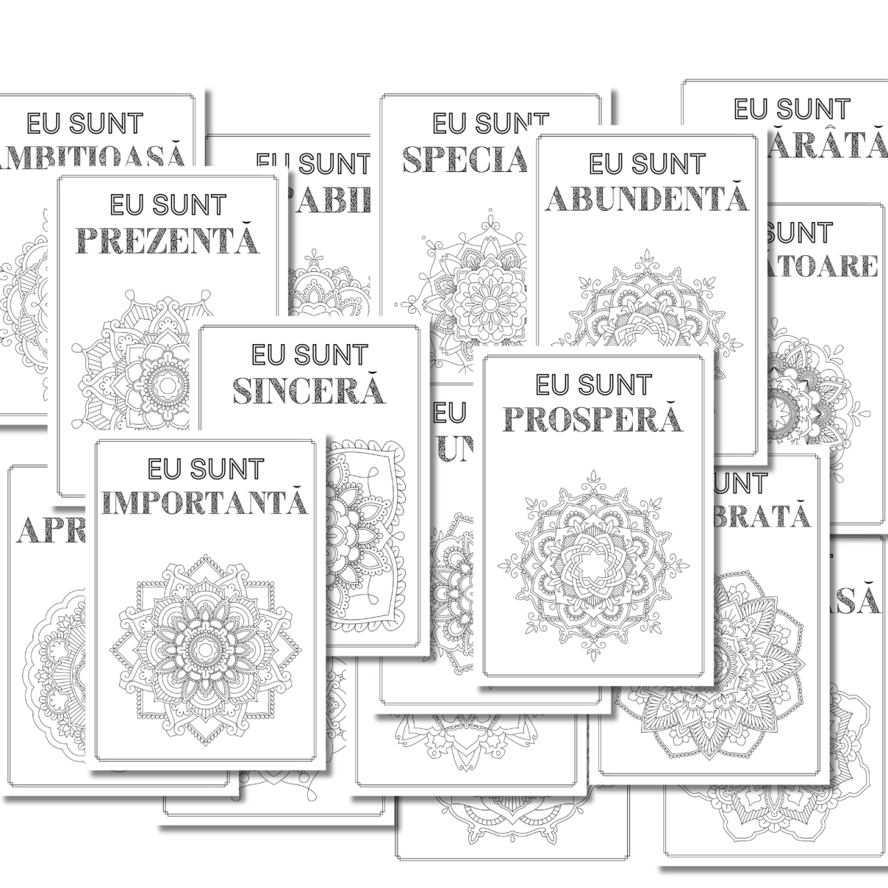 Afirmatii si Mandale de Colorat [2]