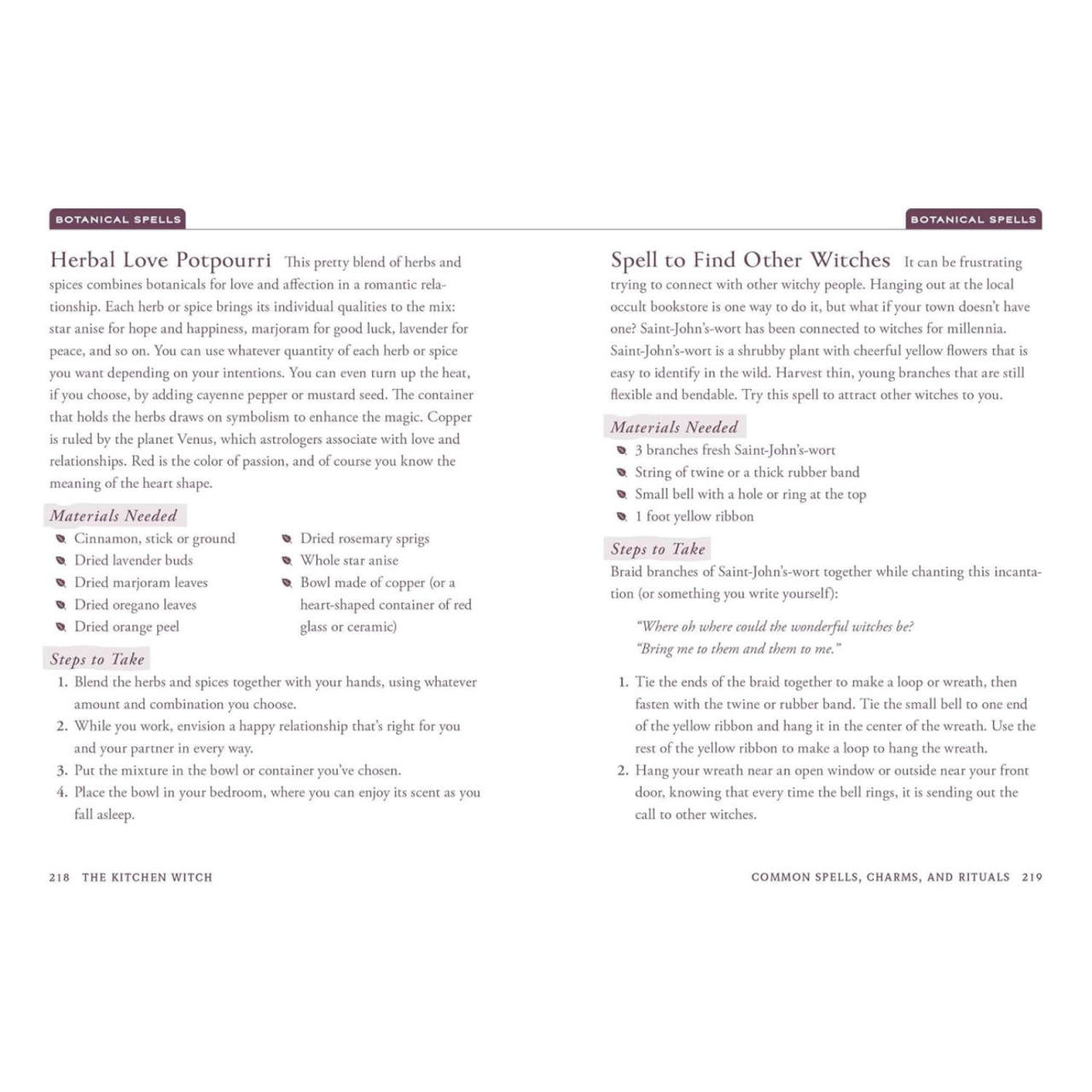 The Kitchen Witch: Your Complete Guide to Creating a Magical Kitchen with Natural Ingredients, Sacred Rituals, and Spellwork (House Witchcraft, Magic, & Spells Series) [7]