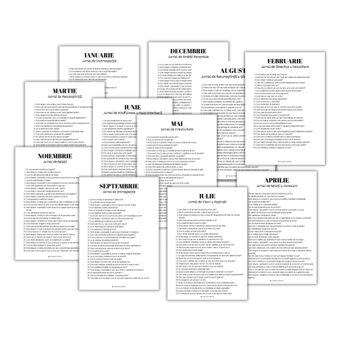 365 Prompturi pentru Jurnal - Digital Download [1]