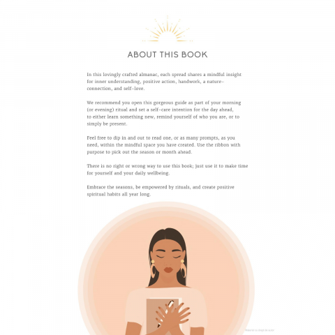 The Leaping Hare Wellness Almanac: Your Yearlong Guide to Creating Positive Spiritual Habits [1]