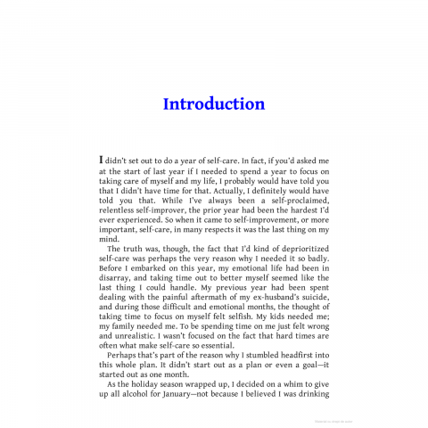 The Self-Care Solution: A Year of Becoming Happier, Healthier, and Fitter--One Month at a Time [1]