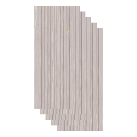 Riflaje WPC - Set 5 panouri decorative,riflaj,wpc,260x15x 0.8 cm, gri