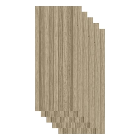 Riflaje WPC - Set 5 panouri decorative,riflaj,wpc,260x20x2 cm, maro