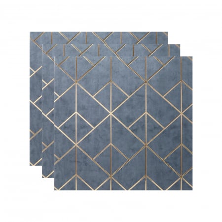 Riflaje & Panouri riflate - Set 3 panouri decortive,riflaj ,polimer rigid ,244x 60 x 0.4cm, gri