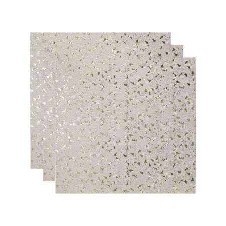 Riflaje & Panouri riflate - Set 3 panouri decorative ,riflaj polimer rigid 244 x 60 x 0.4 cm, roz pudrat auriu