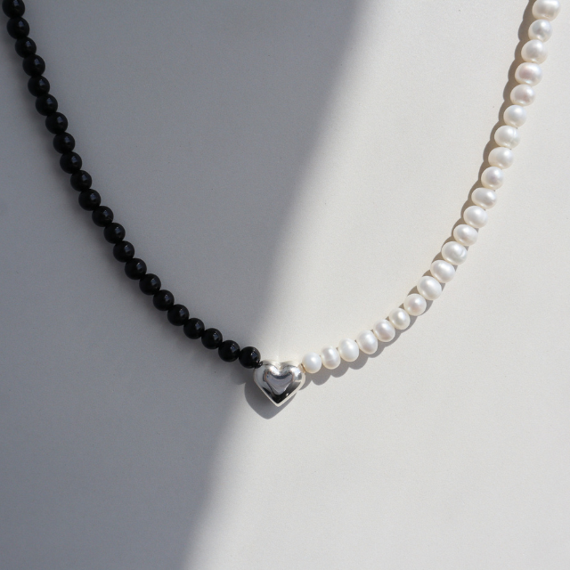Colier Heart on Pearls [3]
