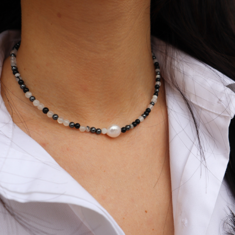Pearl Precious Mix Necklace [2]
