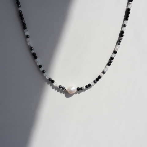 Pearl Precious Mix Necklace [1]