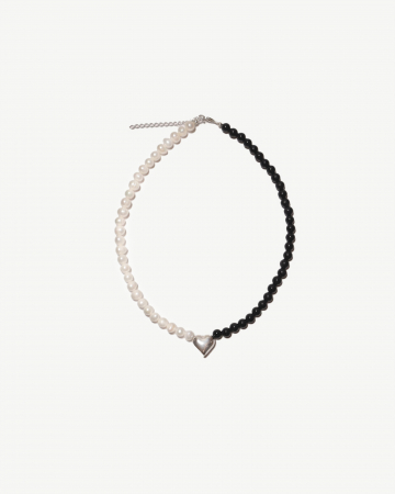 Colier Heart on Pearls [1]