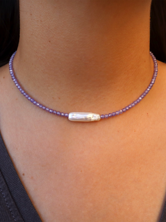 Colier Liliac Haze [2]