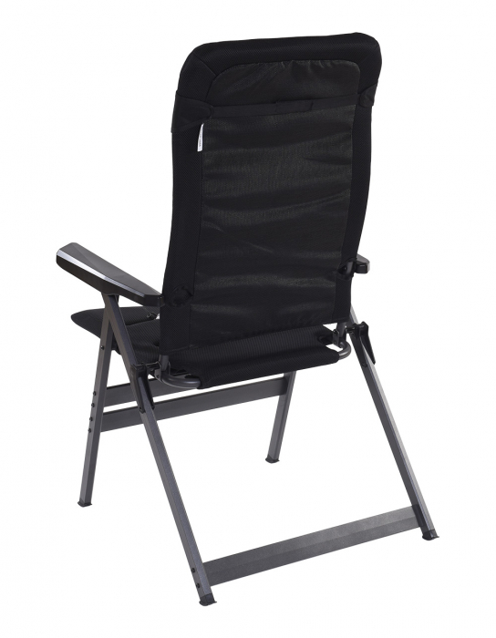 Scaun 6 poz. „Wecamp Merlin XL” | Duramesh Negru [2]