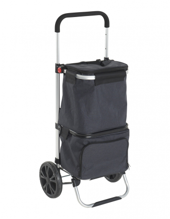 Camping - Cărucior „Wecamp Cool Shopper” |Gri| cu izolare pentru elemente reci