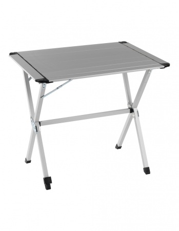 Mese plinate Camping - Masa din sipci din aluminiu Wecamp 80 x 60 cm.