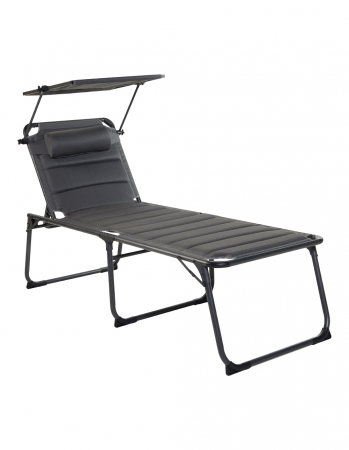 Scaune de Camping - Sezlong „Wecamp Calva” | cu parasolar