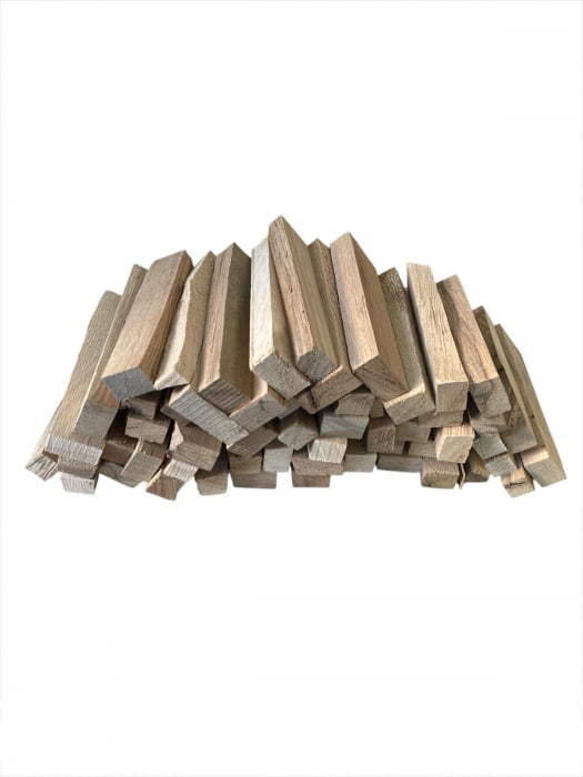 Lemn de foc Stejar Premium – 8 Inch (20 cm),10 kg, Uscat, Ideal pentru Grătare, Cuptoare de Pizza și Sobițe Mici. [4]