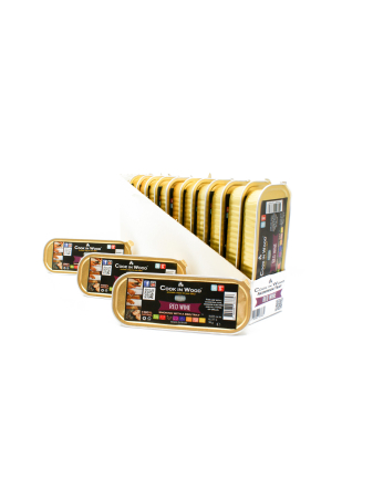 Cook In Wood - Set 11 tăvițe din aluminiu COOK IN WOOD cu așchii pentru afumare – 11 arome mixte, 11 × 50 g