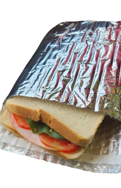 10 buc pungi termice cu bule pentru sandwich si doze bauturi 170 x 220 + 50 mm [5]