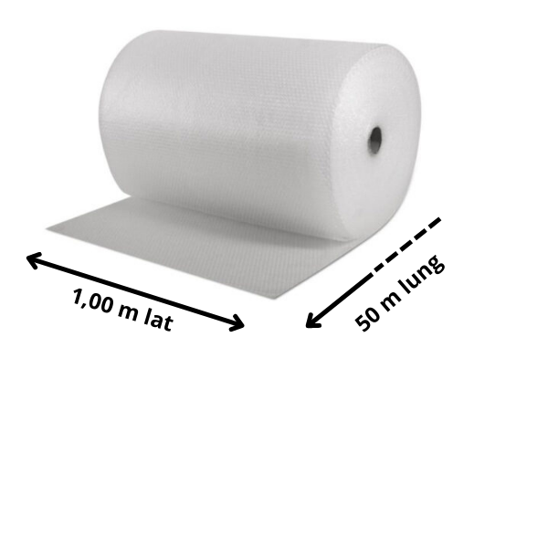 49 mp Folie cu bule 50 gr/mp - 1,00 m latime x 50 m lungime = 49 mp [2]