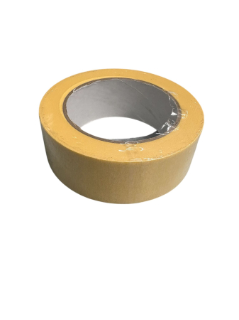 Banda de hartie / dubluadeziva - 1 buc Banda mascare hartie galbena, Adeziv SOLVENT, 38mm x 40