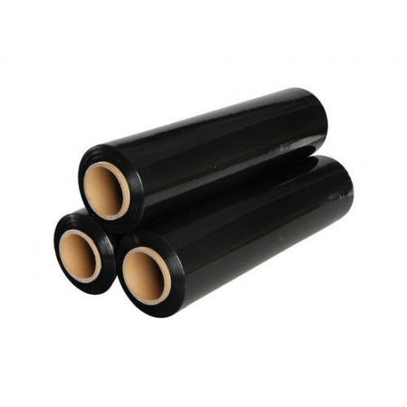 Folie Stretch manual NEGRU - 1.6 kg / rola 500 mm , 23 my - 1 buc [2]
