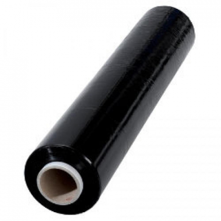 6 buc Folie Stretch manual NEGRU - 3 kg / rola 500 mm , 23 my - 6 buc [4]