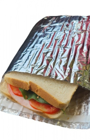 10 buc pungi termice cu bule pentru sandwich si doze bauturi 170 x 220 + 50 mm [4]