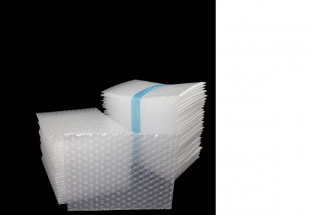 OFERTA ! 100 buc Punga folie cu bule , 350 x 350 + 50 mm cu clapeta sigilare permanenta, 3 straturi 120 gr/mp superprotectie [2]