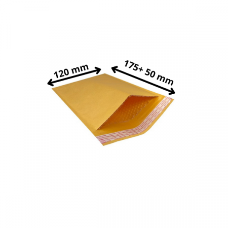 20 buc Pungi plic ANTISOC A11 cu bule - 120 x 175 + 50 mm [1]